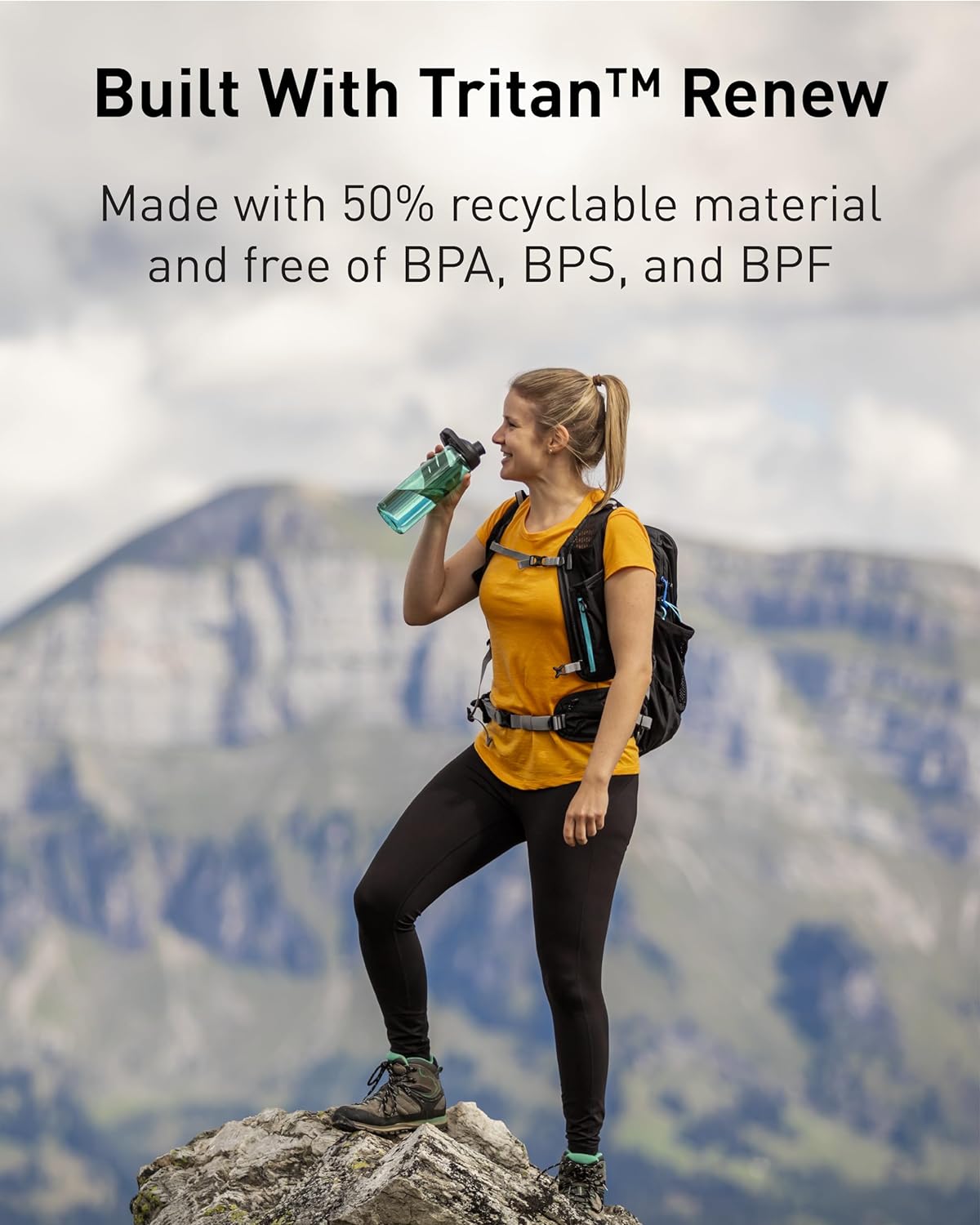 CamelBak Chute Mag botella de agua sin BPA con Tritan Renew. Tapa magnética que se sostiene mientras bebes, 568,2 ml, rosa