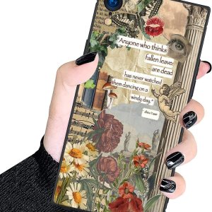 ZHUXUXITT Funda cuadrada de lujo para iPhone XR para mujer, elegante funda cuadrada de moda para mujeres y niñas, policarbonato duro + funda de ZHUXUXITT Funda cuadrada de lujo para iPhone XR para mujer, elegante funda cuadrada de moda para mujeres y niñas, policarbonato duro + funda de