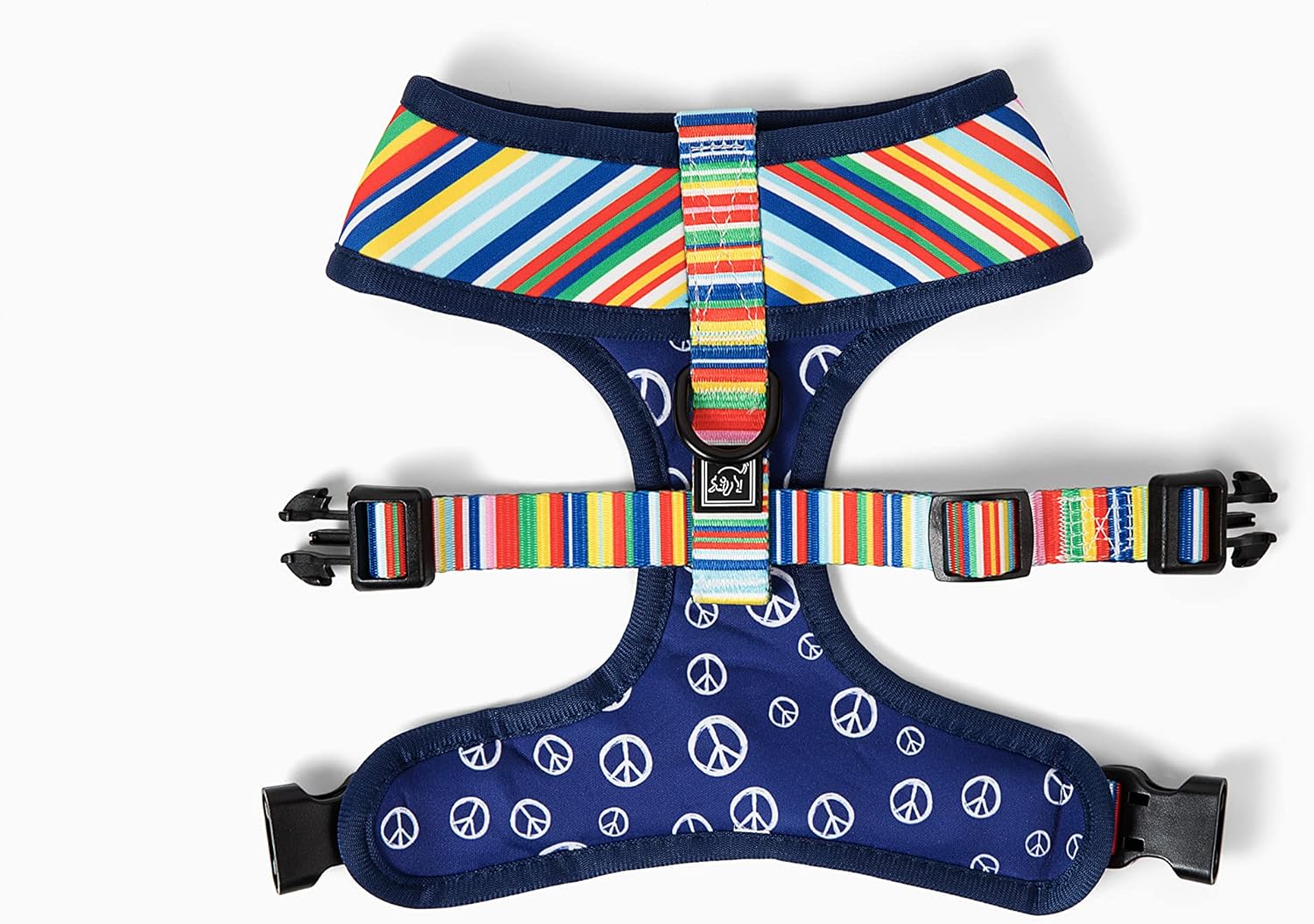 Lucky Love Dog, Chalecos suaves y reversibles, elegante accesorio para perro (hippie, pequeño)