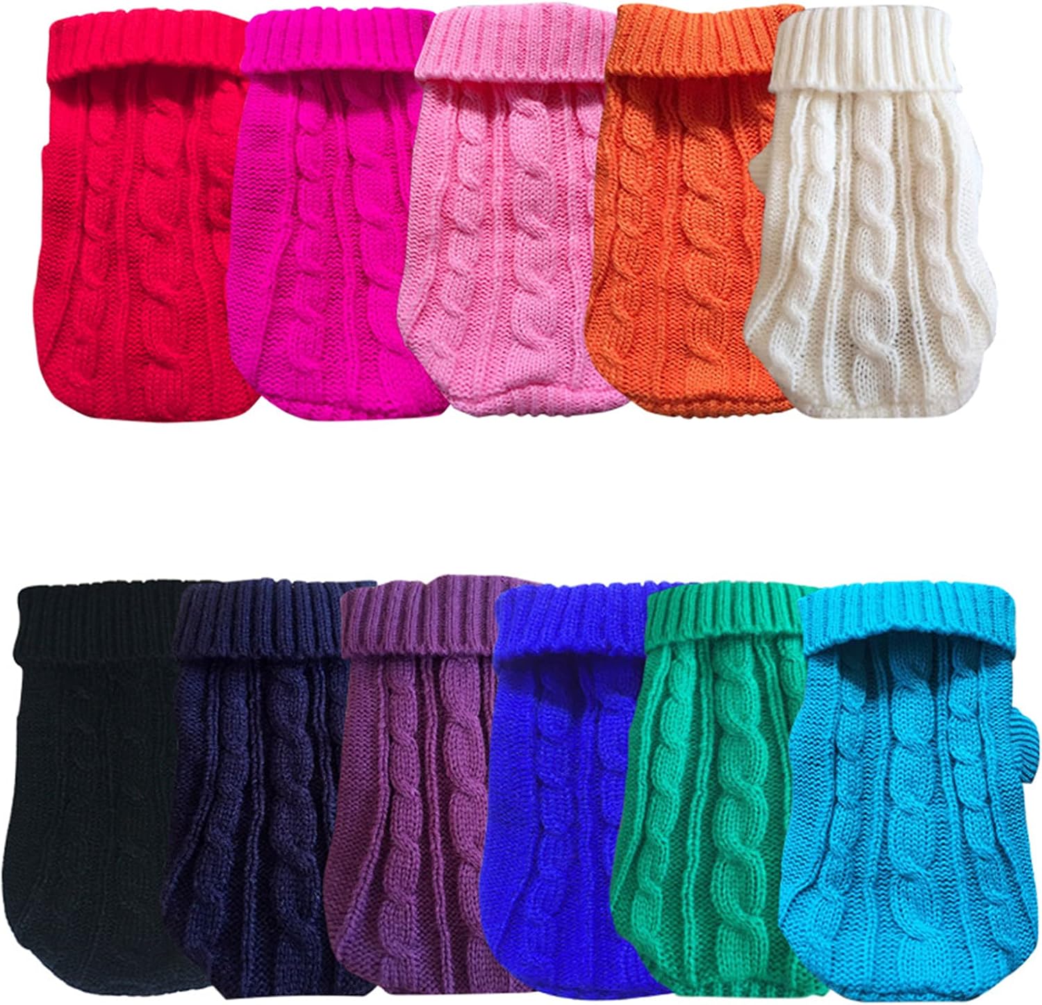 Suéteres para perros pequeños, suéteres para mascotas, ropa de punto clásica de invierno para niñas, niños, ropa de perro, abrigo de chihuahua, ropa