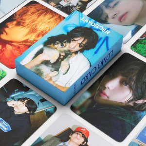 V Layover – Juego de tarjetas fotográficas de 55 piezas 2023 V Tae Hyung Solo Album Layover Lomo Cards Bangtan Boys Merchandise Regalo para V Layover – Juego de tarjetas fotográficas de 55 piezas 2023 V Tae Hyung Solo Album Layover Lomo Cards Bangtan Boys Merchandise Regalo para