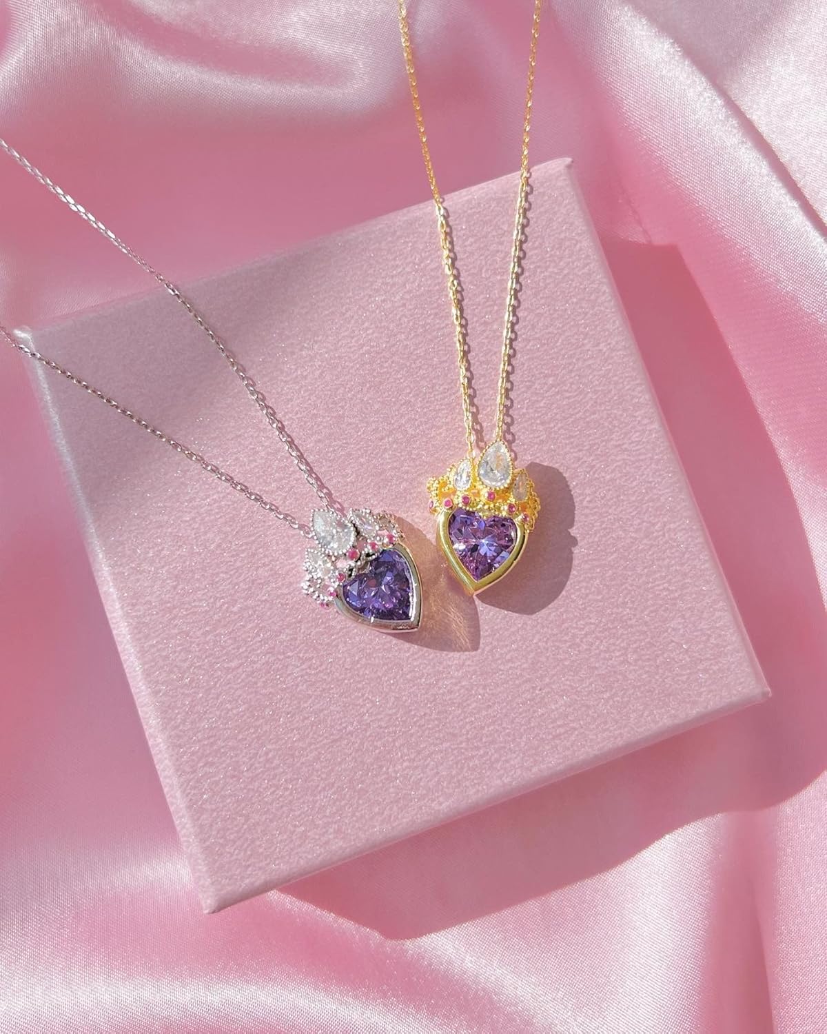 Tangled Necklace – Lost Princess -Cosplay Jewelry -Princess Necklace-Princess Crown Necklace -925 Sterling Silver Necklace (GOLD)