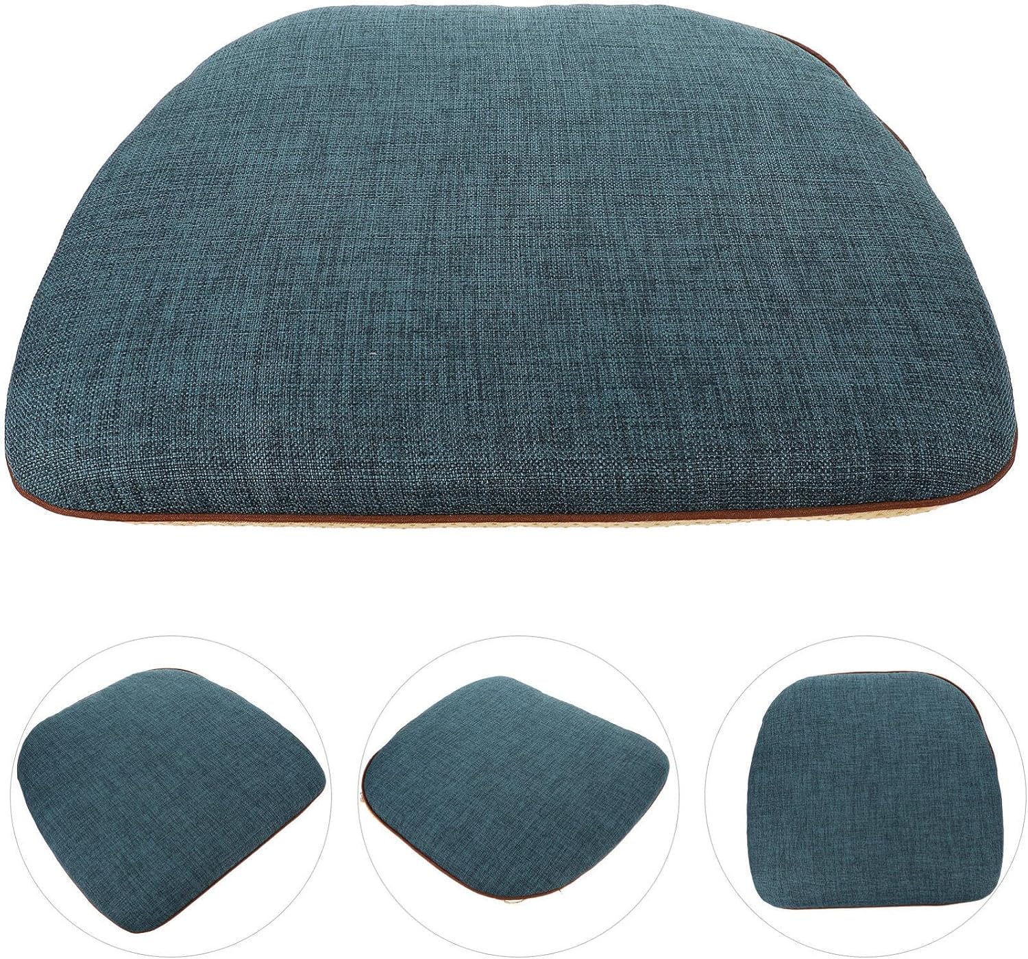 NUOBESTY Cojines de asiento de interior para sillas de cocina, cojines de silla, cojines de asiento para silla de escritorio, alfombrilla de asiento