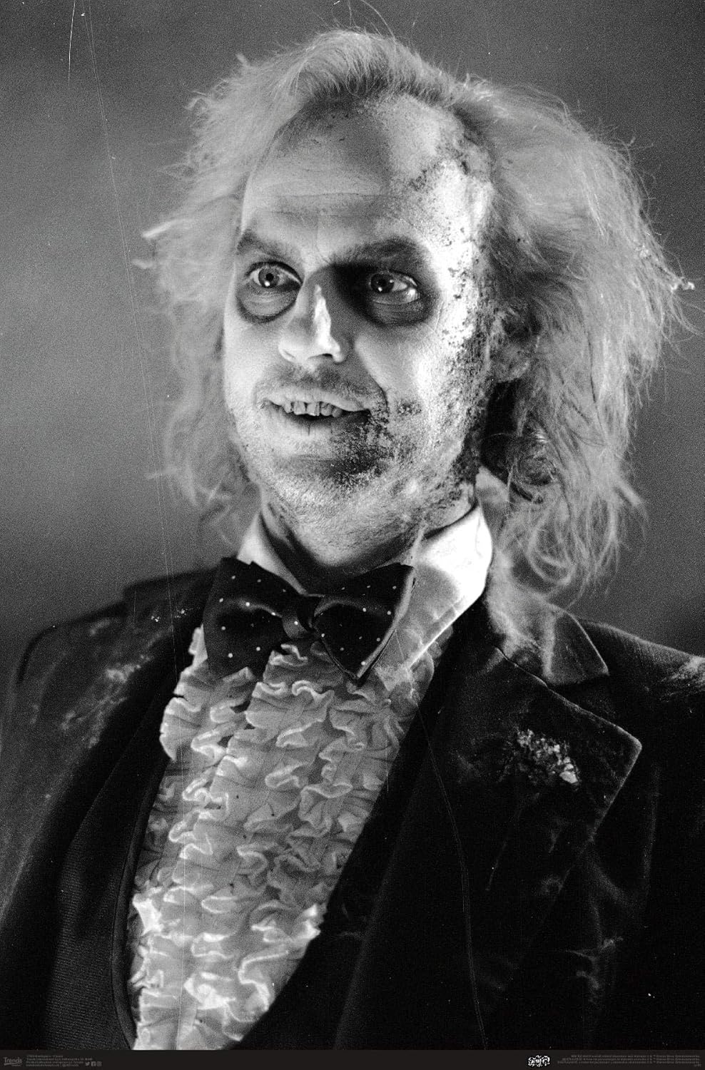 Trends International Beetlejuice – Póster de pared clásico, 22.375 x 34 pulgadas, versión premium sin marco