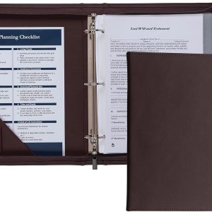 Samsill Carpeta clásica profesional de 3 anillos con cremallera, anillos redondos de 2 pulgadas, organizador de cartera para documentos de 8.5 x 11 Samsill Carpeta clásica profesional de 3 anillos con cremallera, anillos redondos de 2 pulgadas, organizador de cartera para documentos de 8.5 x 11