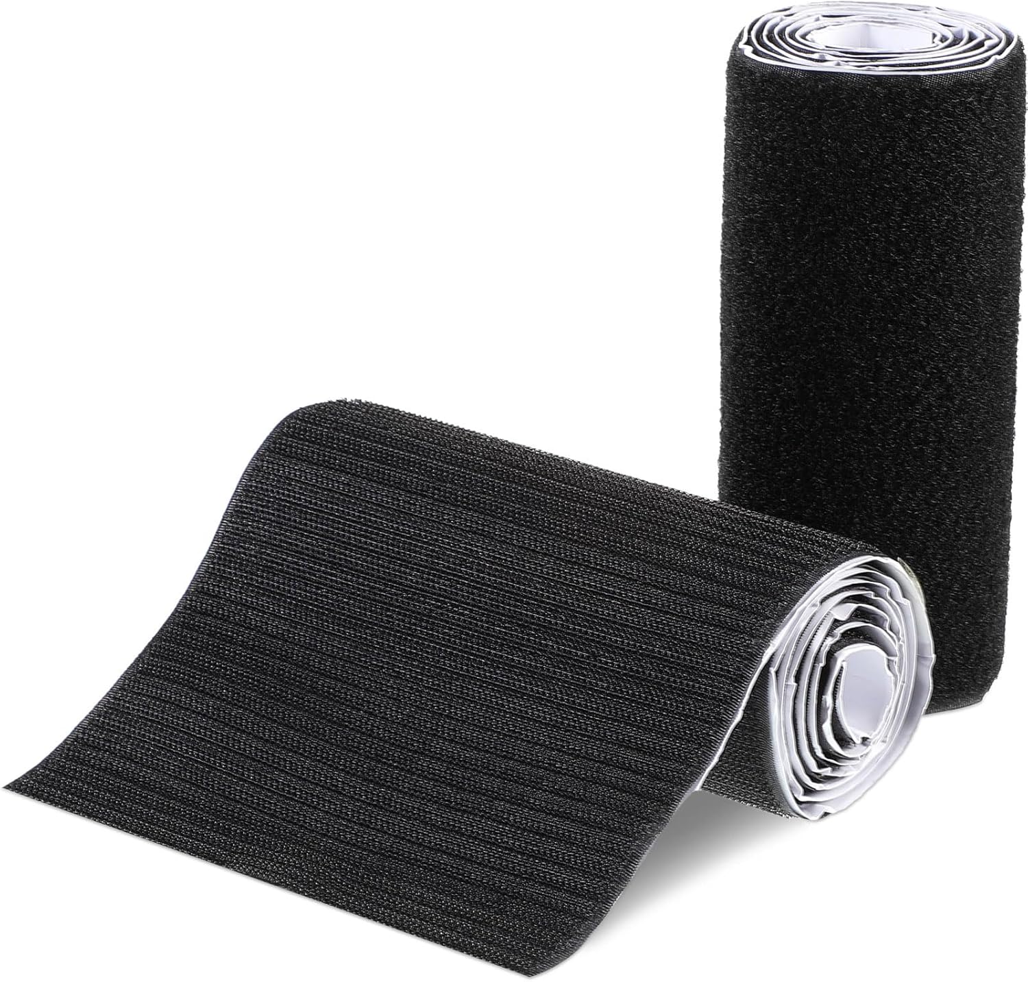 Cinta de gancho y bucle, cinta de velcro de doble cara con tira adhesiva de cierre trasero, rollo de gancho de doble cara, parche de nailon adhesivo