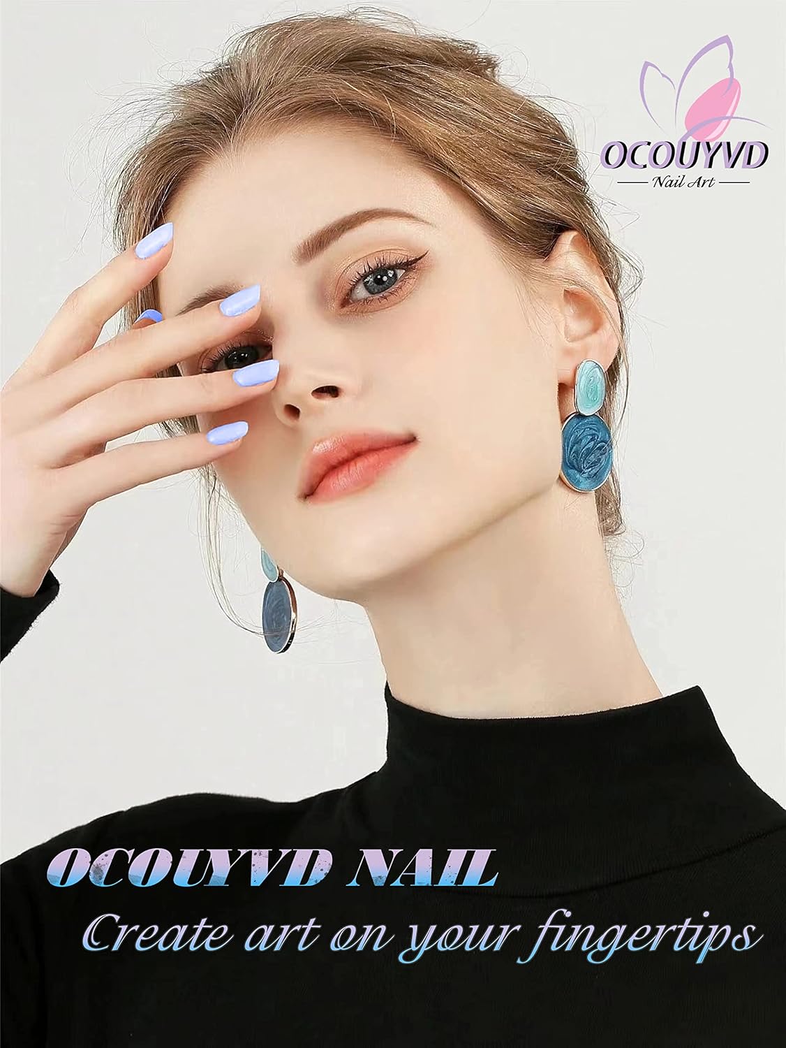 Uñas pequeñas a presión extra cortas con punta francesa, uñas postizas nude, uñas adhesivas bonitas, uñas con pegamento de punta francesa, uñas