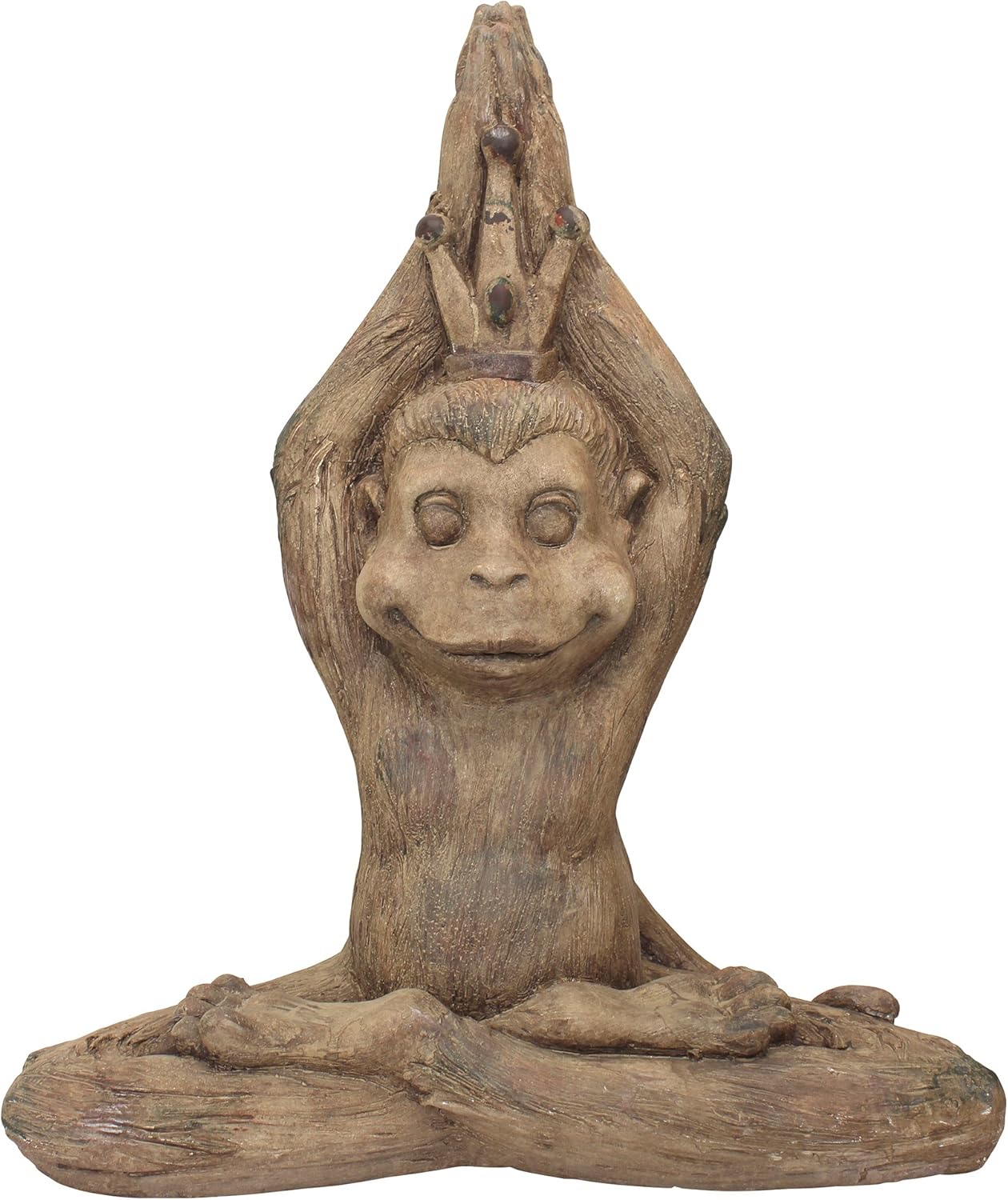 Design Toscano Estatua de animal zen del mantra del mono