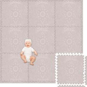 Play Platoon Alfombrillas de juego no tóxicas grandes para niños, 9 azulejos de 72 x 72 pulgadas, azulejos de espuma extragruesos, rompecabezas de Play Platoon Alfombrillas de juego no tóxicas grandes para niños, 9 azulejos de 72 x 72 pulgadas, azulejos de espuma extragruesos, rompecabezas de