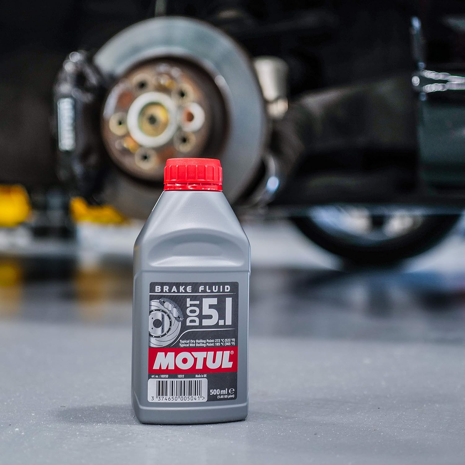 Motul 100950 – Líquido de frenos (100% sintético, 5,1, 12 L o 17 oz)