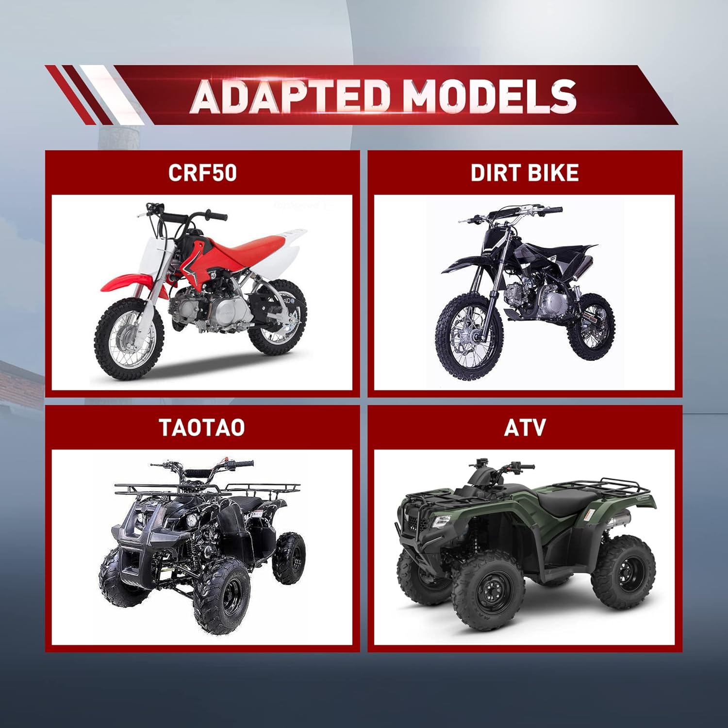 WOOSTAR Tapa de depósito de combustible CNC de repuesto para Taotao Roketa Apollo SSR 50cc 70cc 110cc 125cc 150cc ATV Dirt Bike Pit Bike Verde