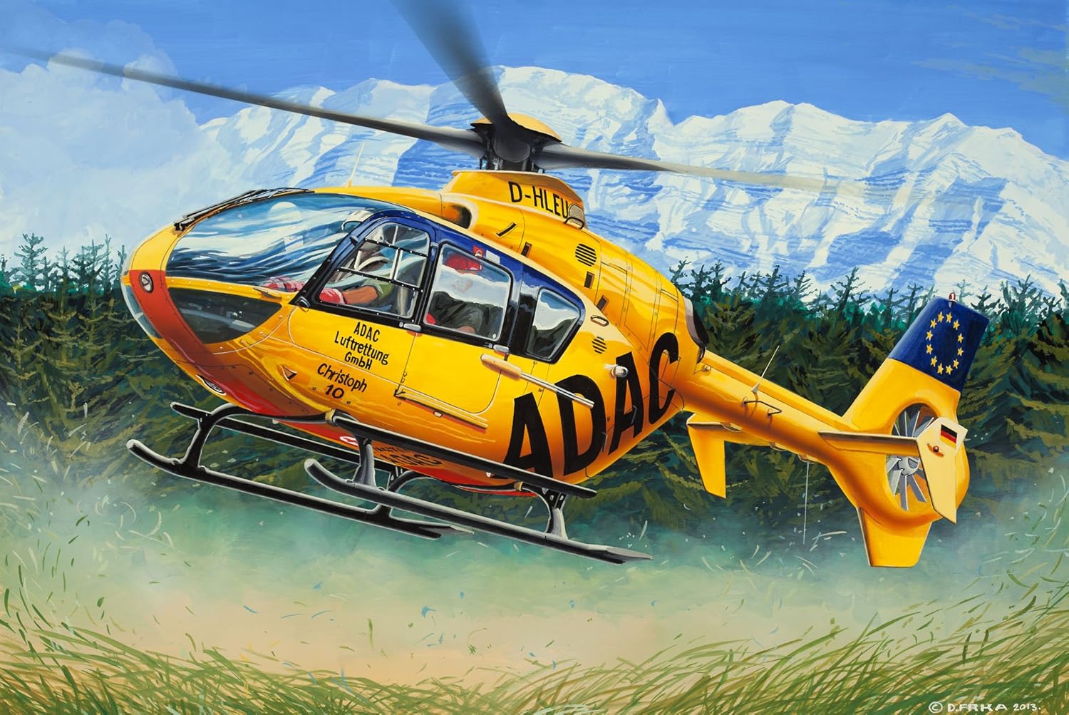 Revell Of Germany 06598 172 EC 135 ADAC Easykit