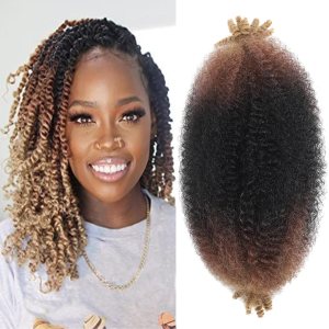 8 paquetes de cabello trenzado Marley Twist 1B 30 27#, 12 pulgadas, cabello sintético afro Twist preseparado para rastas suaves, cabello de 8 paquetes de cabello trenzado Marley Twist 1B 30 27#, 12 pulgadas, cabello sintético afro Twist preseparado para rastas suaves, cabello de