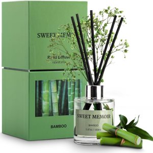 Juego de difusor de varillas de aceite esencial, varillas difusoras de fragancia de bambú con botella decorativa de 5.1 fl oz y flores preservadas, Juego de difusor de varillas de aceite esencial, varillas difusoras de fragancia de bambú con botella decorativa de 5.1 fl oz y flores preservadas,