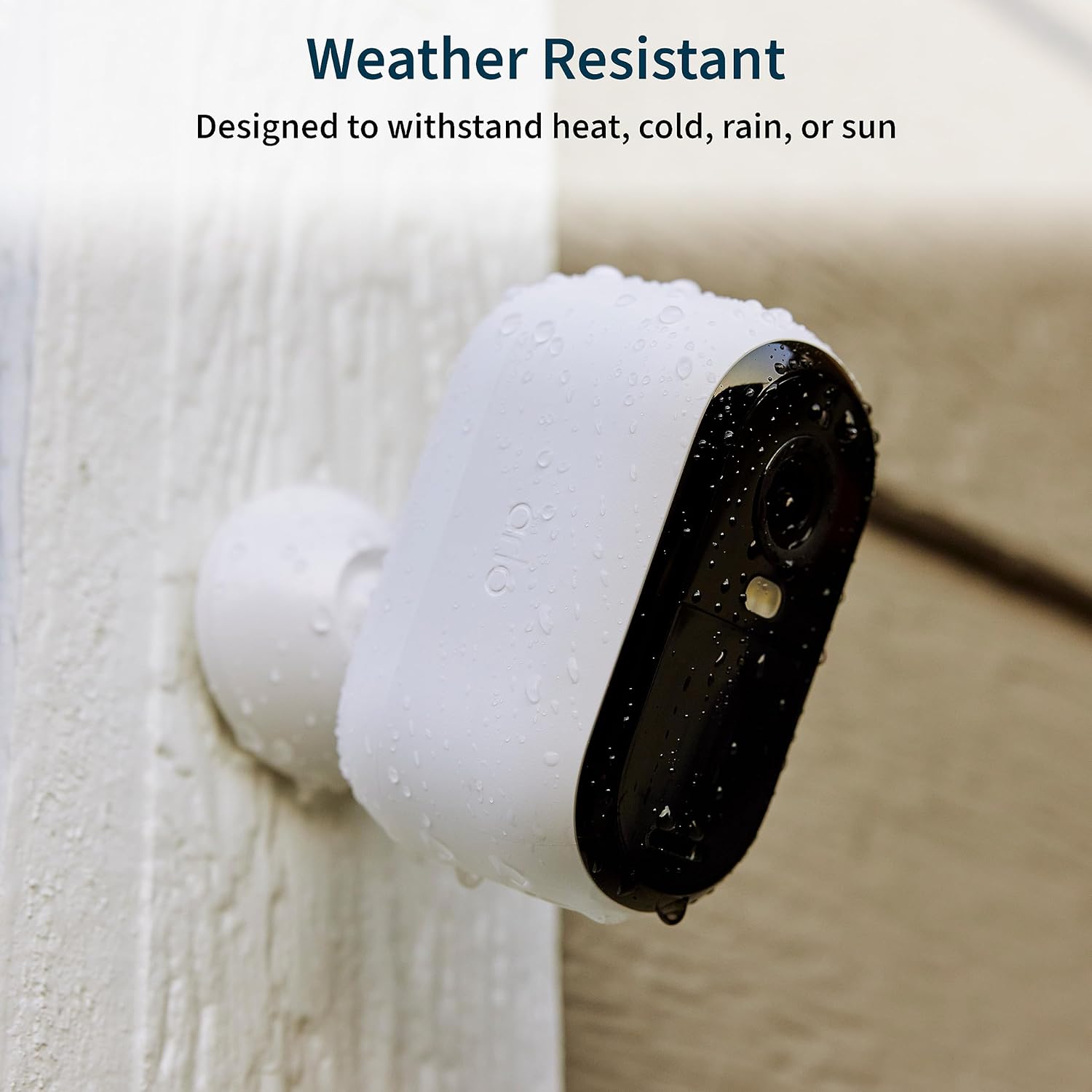 Arlo Essential 2K – Cámara de seguridad para exteriores (2 generación), paquete de 3, cámara inalámbrica para exteriores e interiores, foco