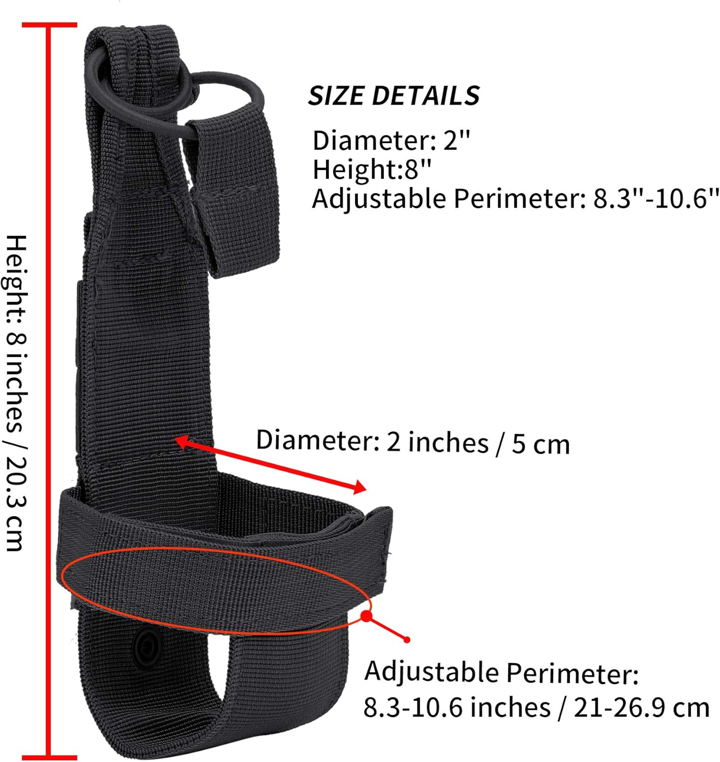 IronSeals Bolsas tácticas Molle multiusos EDC militar de nailon para la cintura, bolsa de utilidad, parches desmontables para arnés de chaleco de