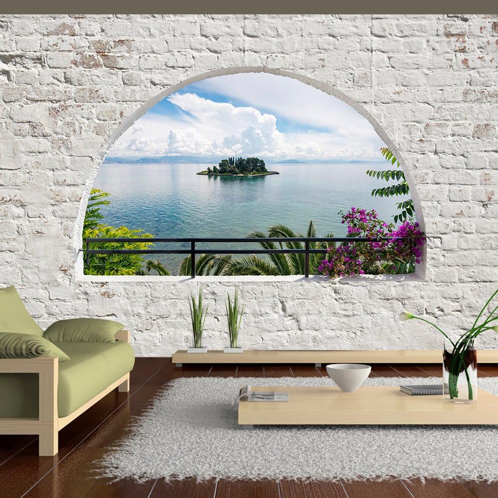 artgeist Mural de pared premium Mar 197 x 110 pulgadas, papel tapiz no tejido, decoración de pared de vellón, impresión fotográfica, diseño de