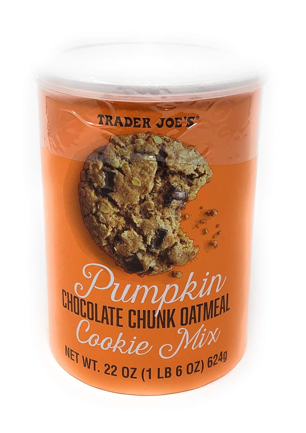 Trader Joe’s Mezcla de galletas de avena con trozos de chocolate y calabaza, 22 onzas