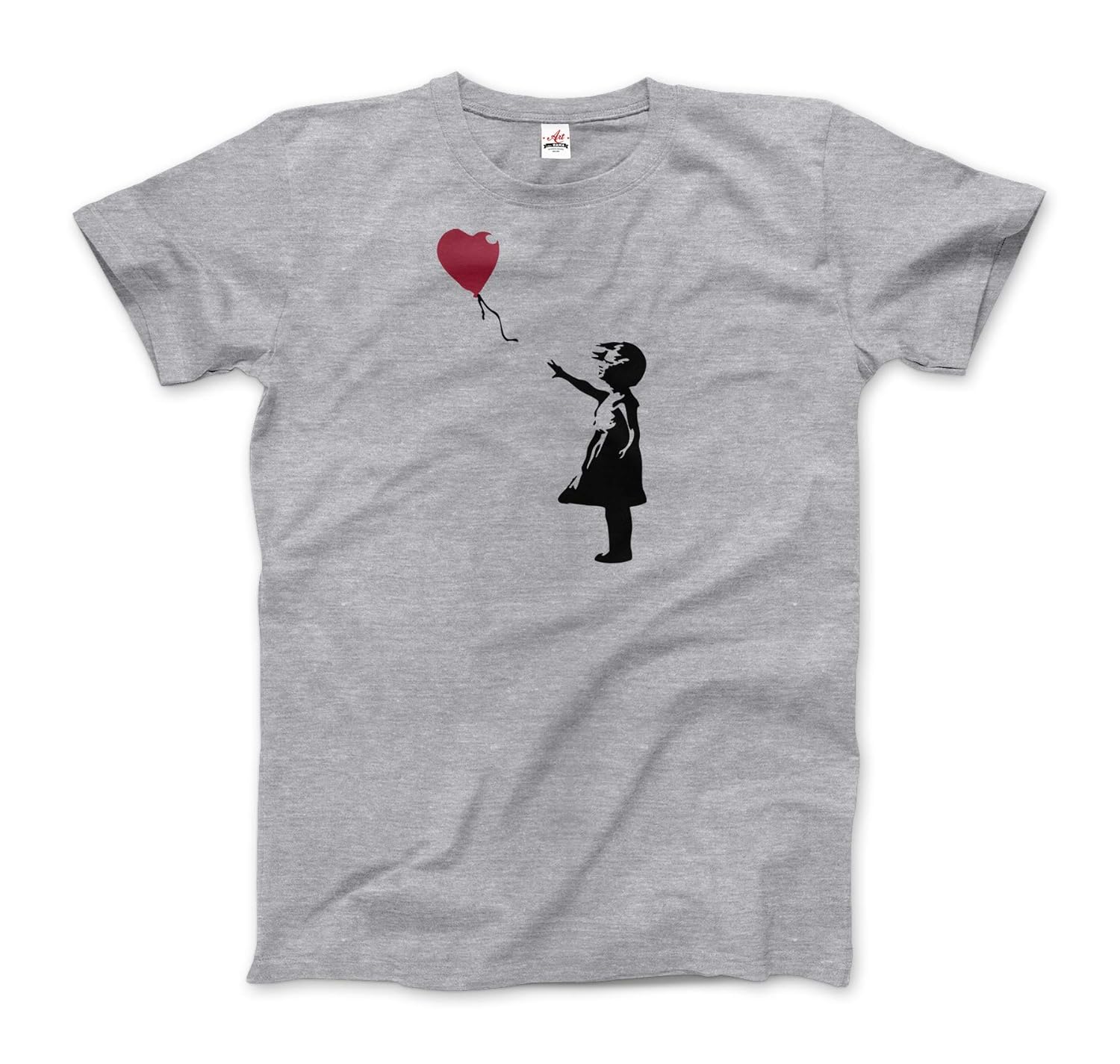 Banksy – Girl With Red Balloon, Street Art, Grafitti T-Shirt (Adults, Kids, Short & Long Sleeve)