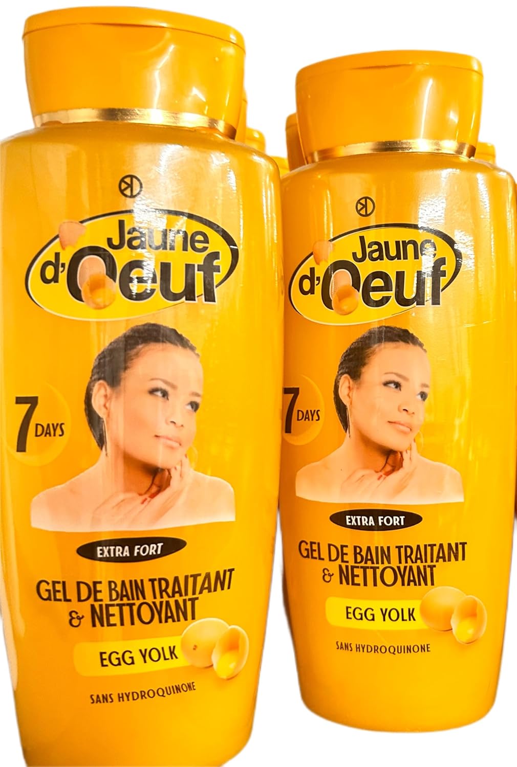 Jaune d’uf Gel de baño 15.2 fl oz15oz Paquetes de 2