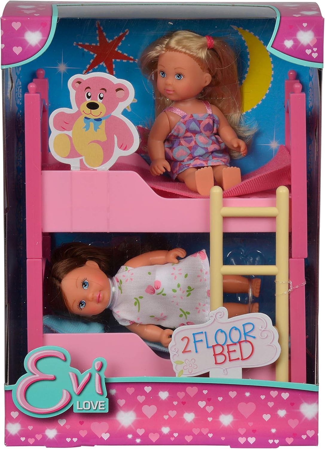Simba Toys – Evi Love 2 – Cama de suelo, multicolor