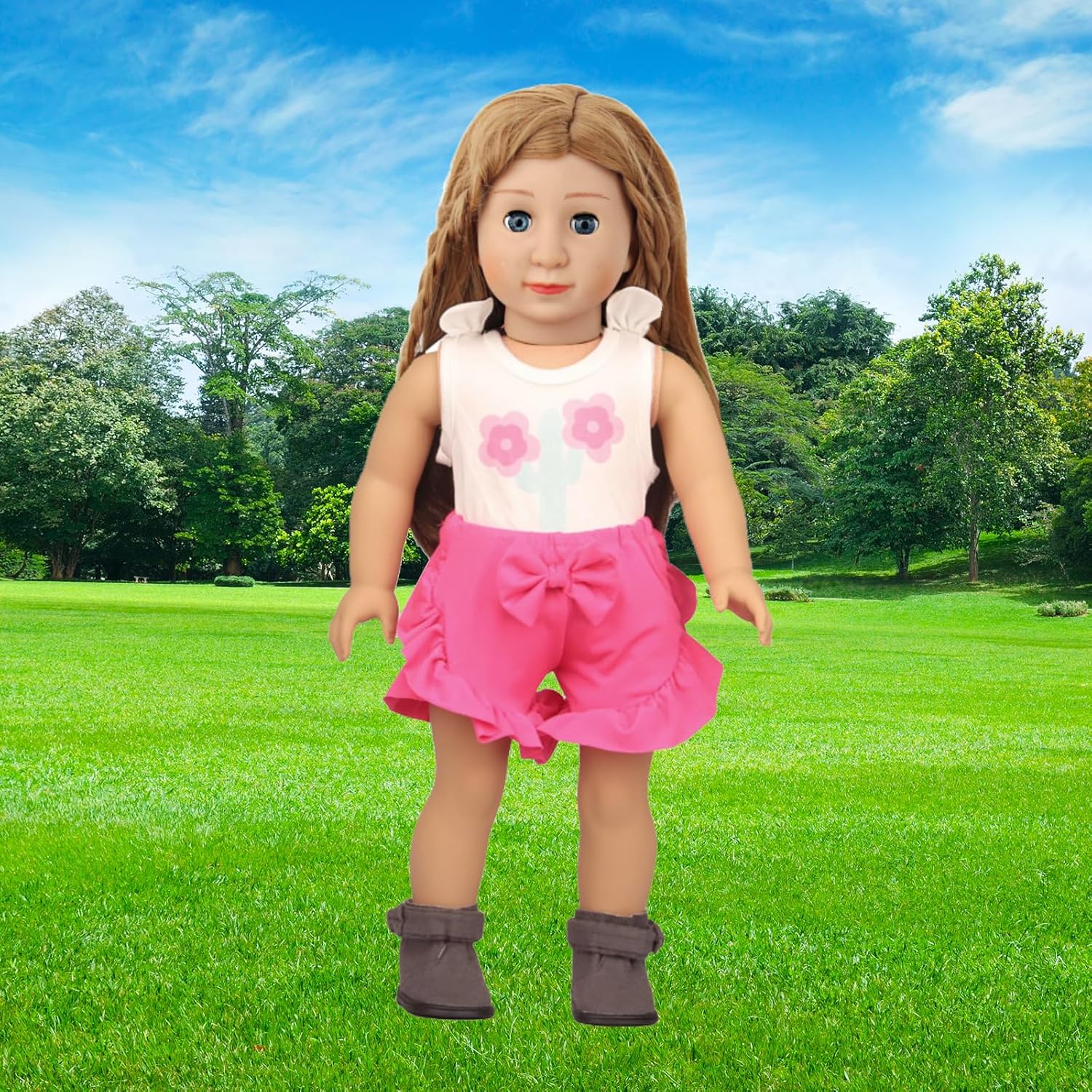 10 juegos de ropa de muñeca americana de 18 pulgadas, incluyendo 10 trajes de vestir para muñecas americanas, muñecas recién nacidas, regalos para