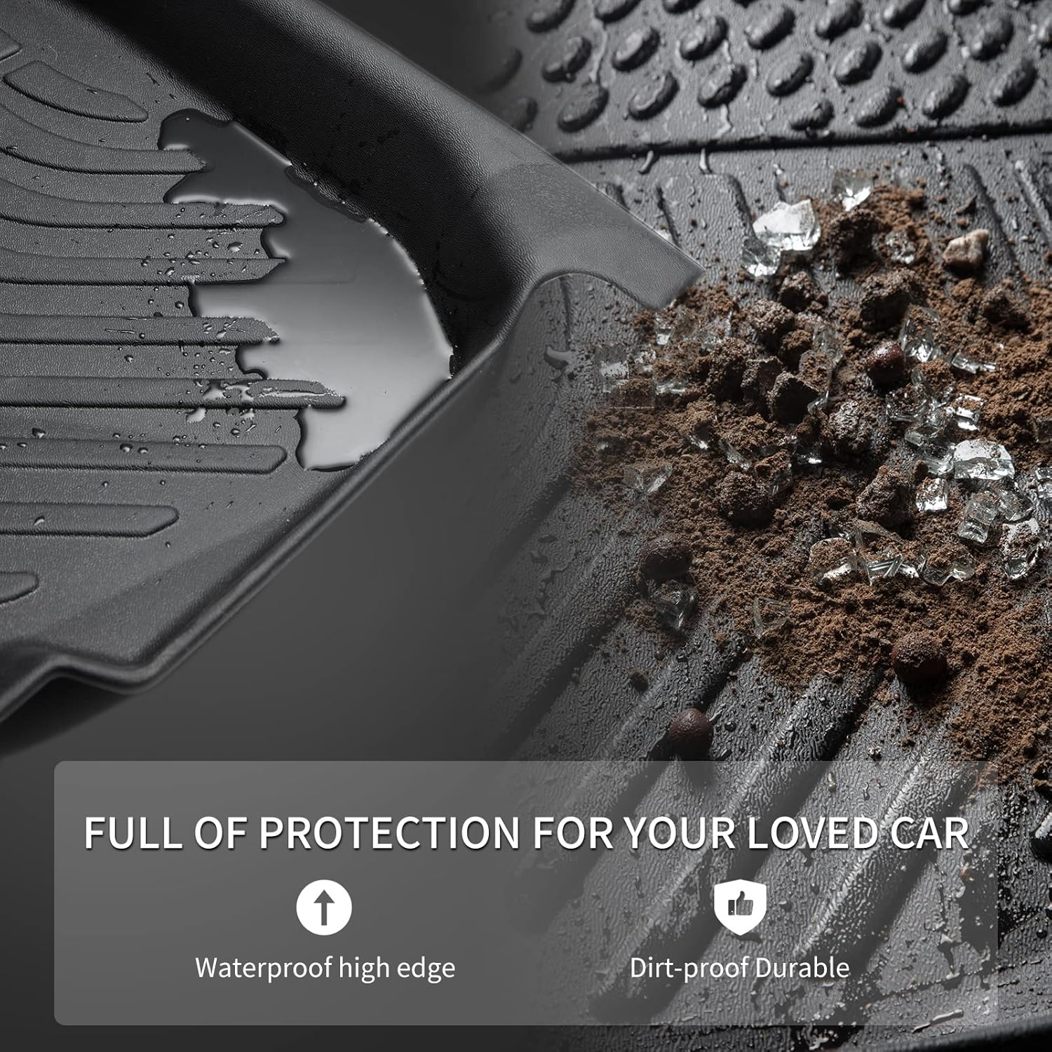 Juego completo de tapetes para todo tipo de clima y forro de carga para Hyundai Tucson 2021, 2020, 2019, 2018, 2017, 2016, para Hyundai Tucson,