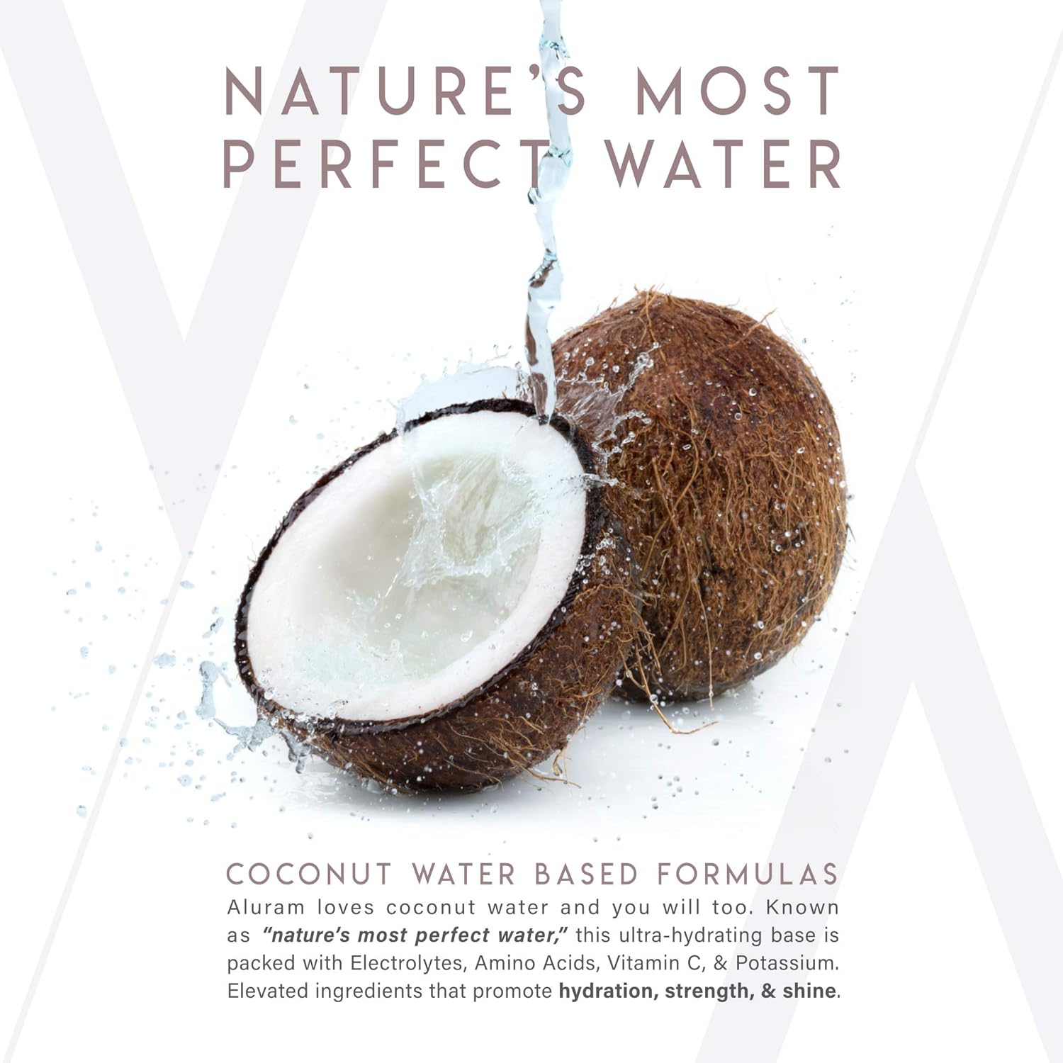 ALURAM Coconut Water Based Purple Shampoo for Women – Sulfate & Paraben Free