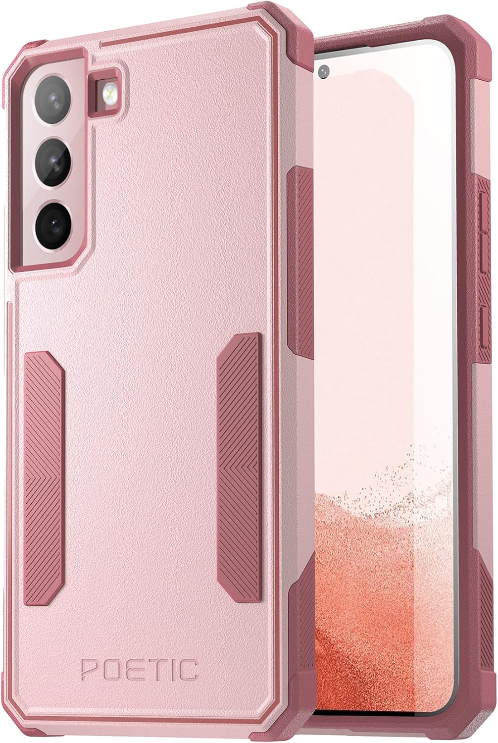 Poetic Neon Series Funda diseñada para Samsung Galaxy S22 Plus 5G de 6.6 pulgadas, doble capa, resistente, resistente, ligera, delgada, a prueba de