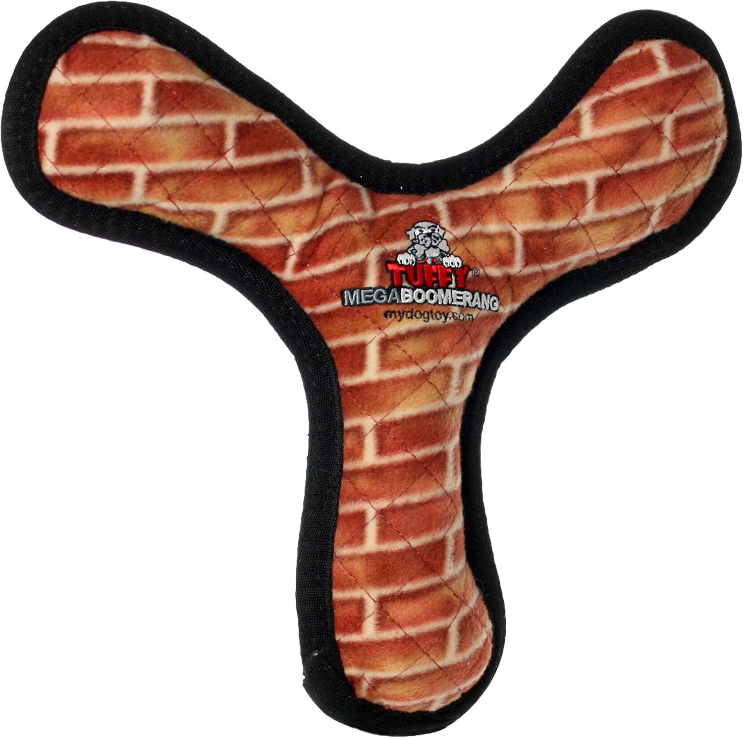 TUFFY – Juguete suave para perros del mundo – MEGA Boomerang – Chirriadores – Múltiples capas. Hecho duradero, fuerte y resistente. Juego