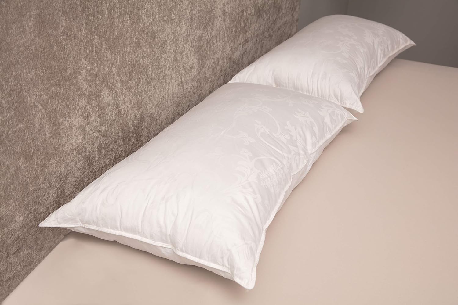 DeluxeComfort Dream Supreme Luxury Hotel – Almohadas de cama, tamaño Queen, color blanco