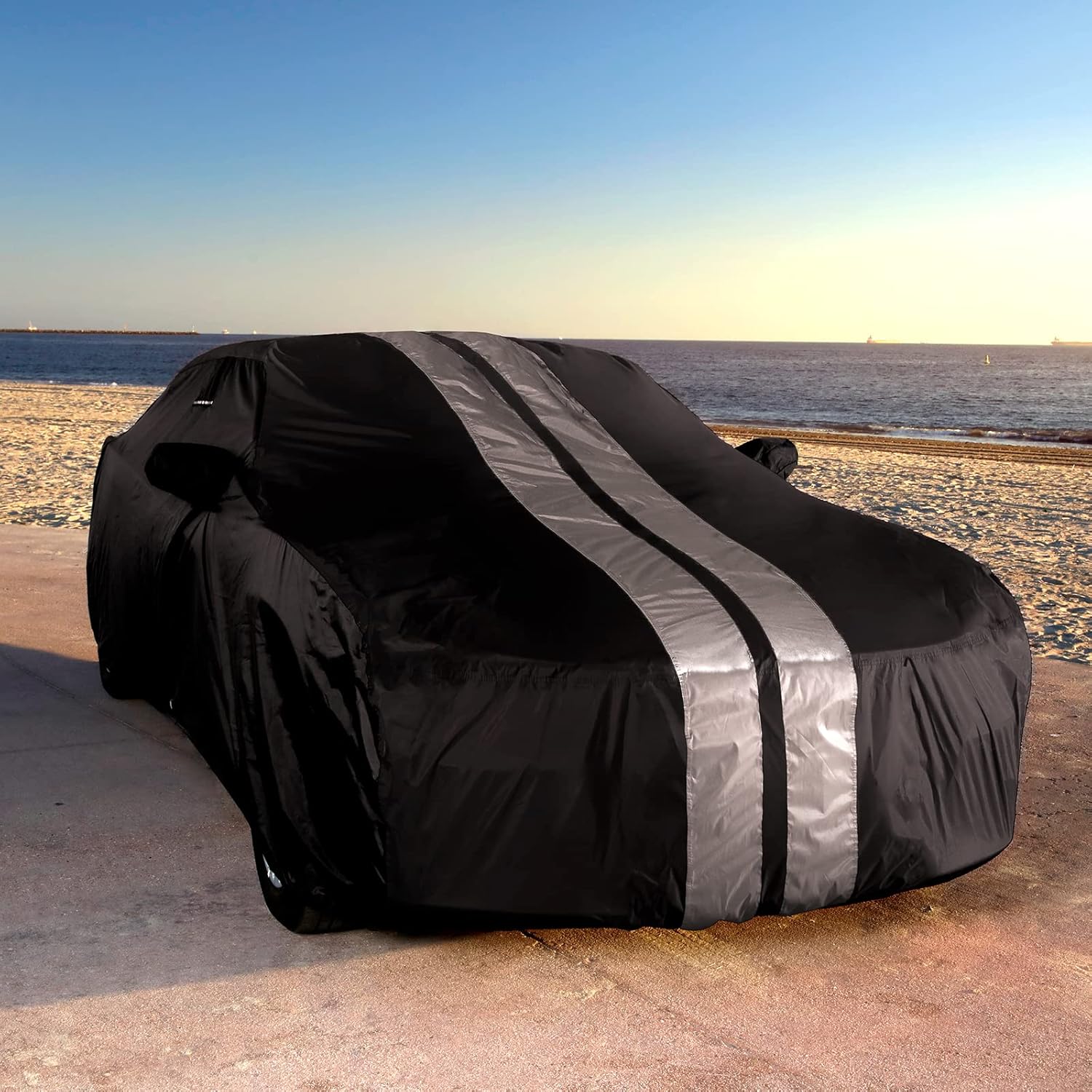 iCarCover Funda de coche personalizada para Ford Mustang GT 1994-2004, Mach 1, SVT Cobra impermeable para todo tipo de clima, lluvia, nieve, UV,
