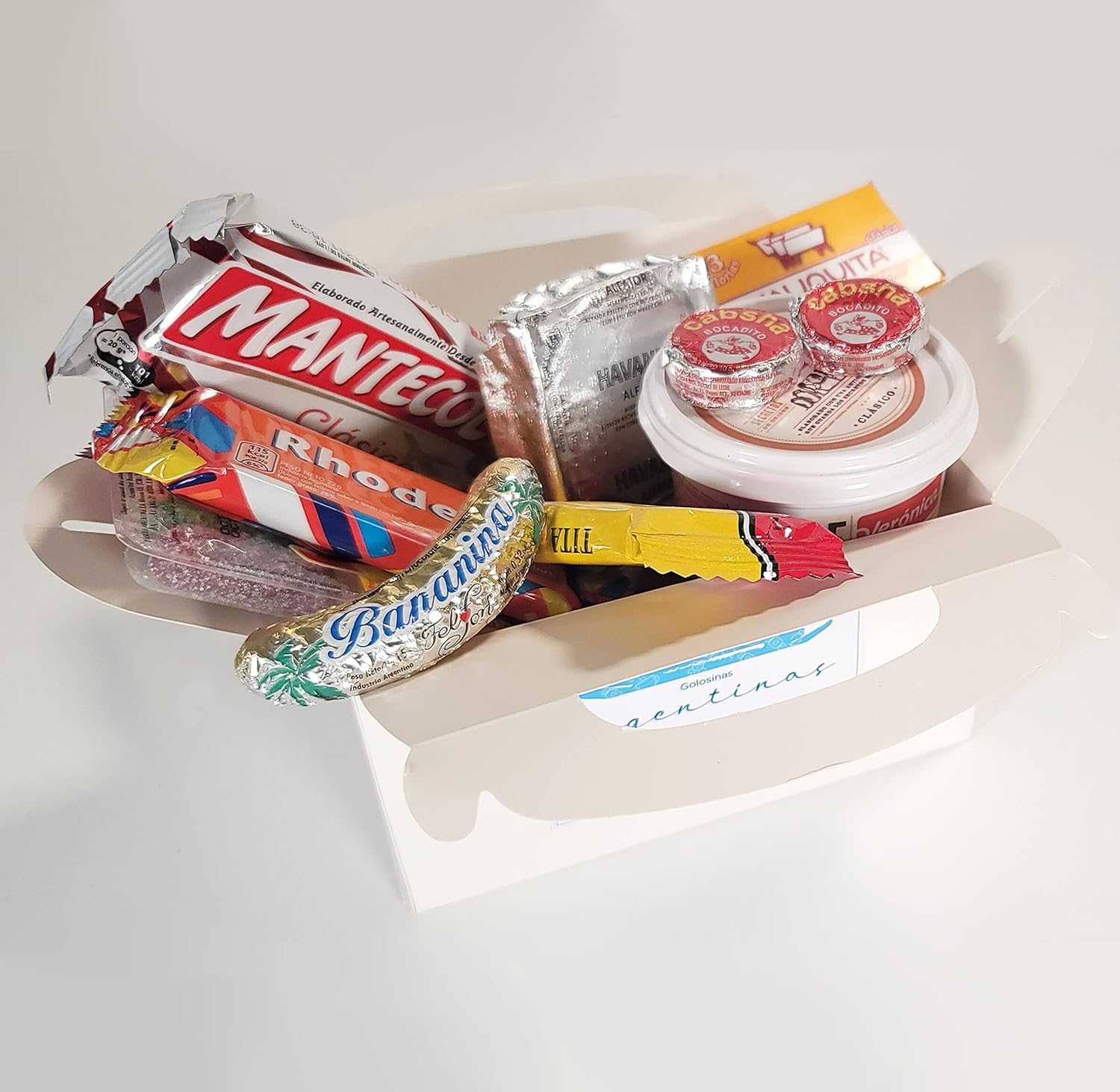 Caja de regalo de caramelos argentinos