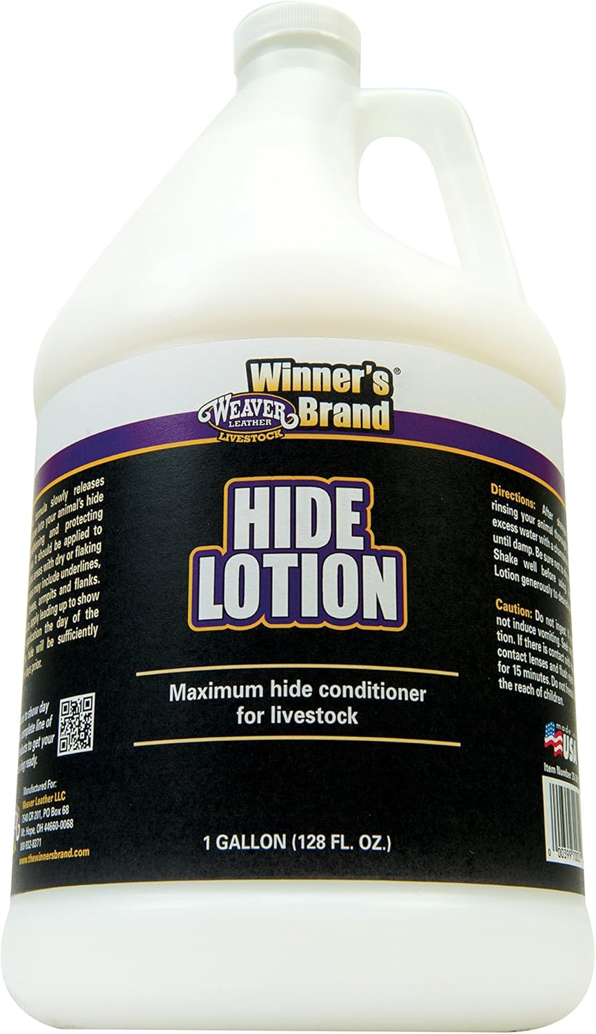 Weaver Leather Hide Lotion, Color blanco