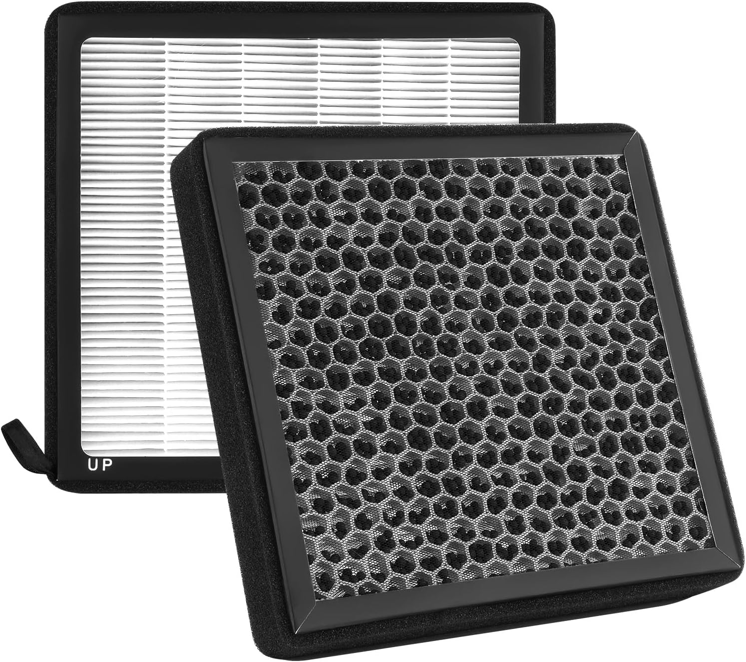 CAF1873P, CF11182, filtro de aire de cabina con partículas de carbón activado para Honda Civic 2016-2023, Odyssey 2018-2023, Fit 2009-2020, CR-V