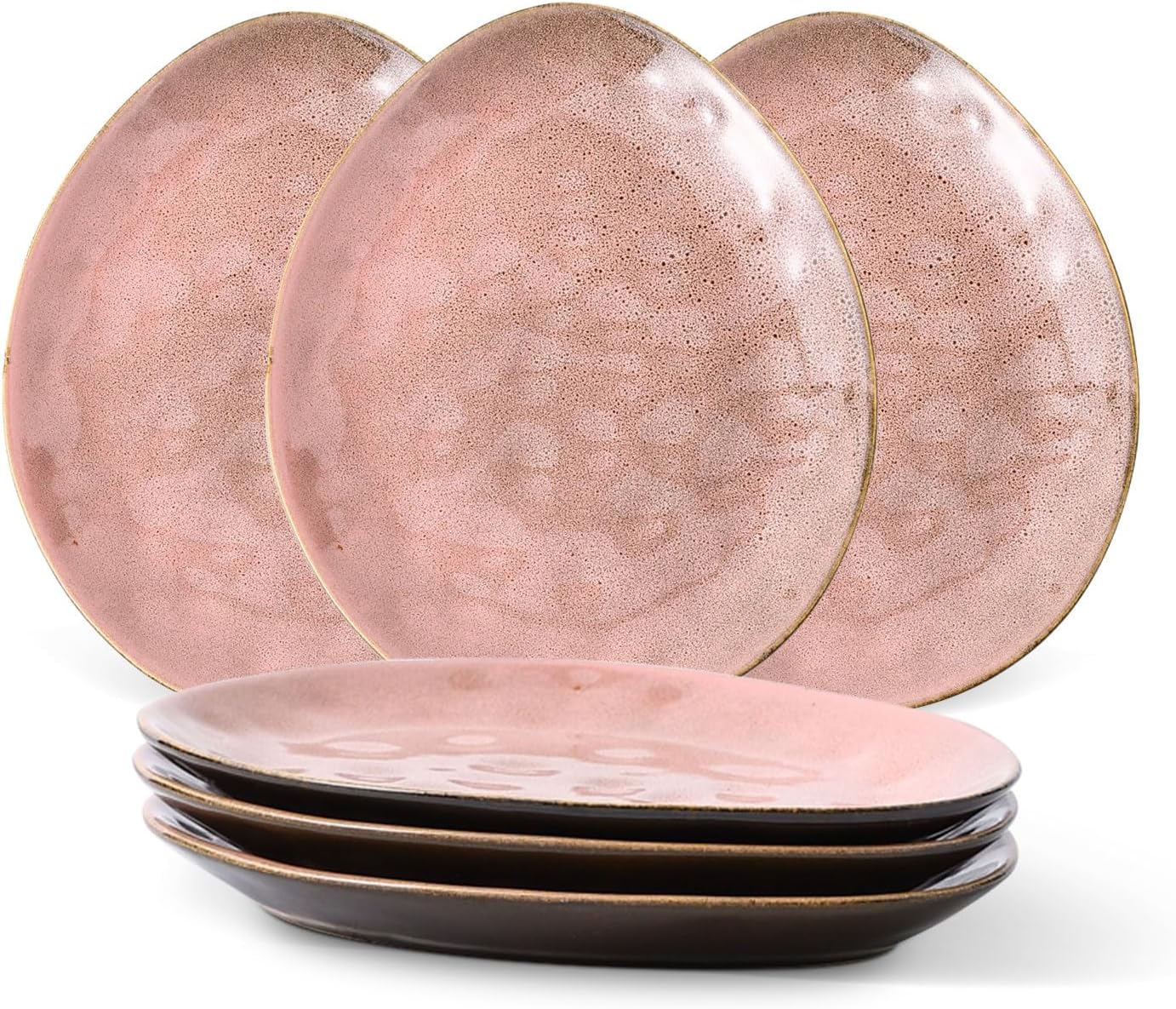 UNICASA Aperitivo pequeño, platos de ensalada, postre de cerámica, platos para aperitivos, platos de cocina de cerámica, platos para tartas de boda,