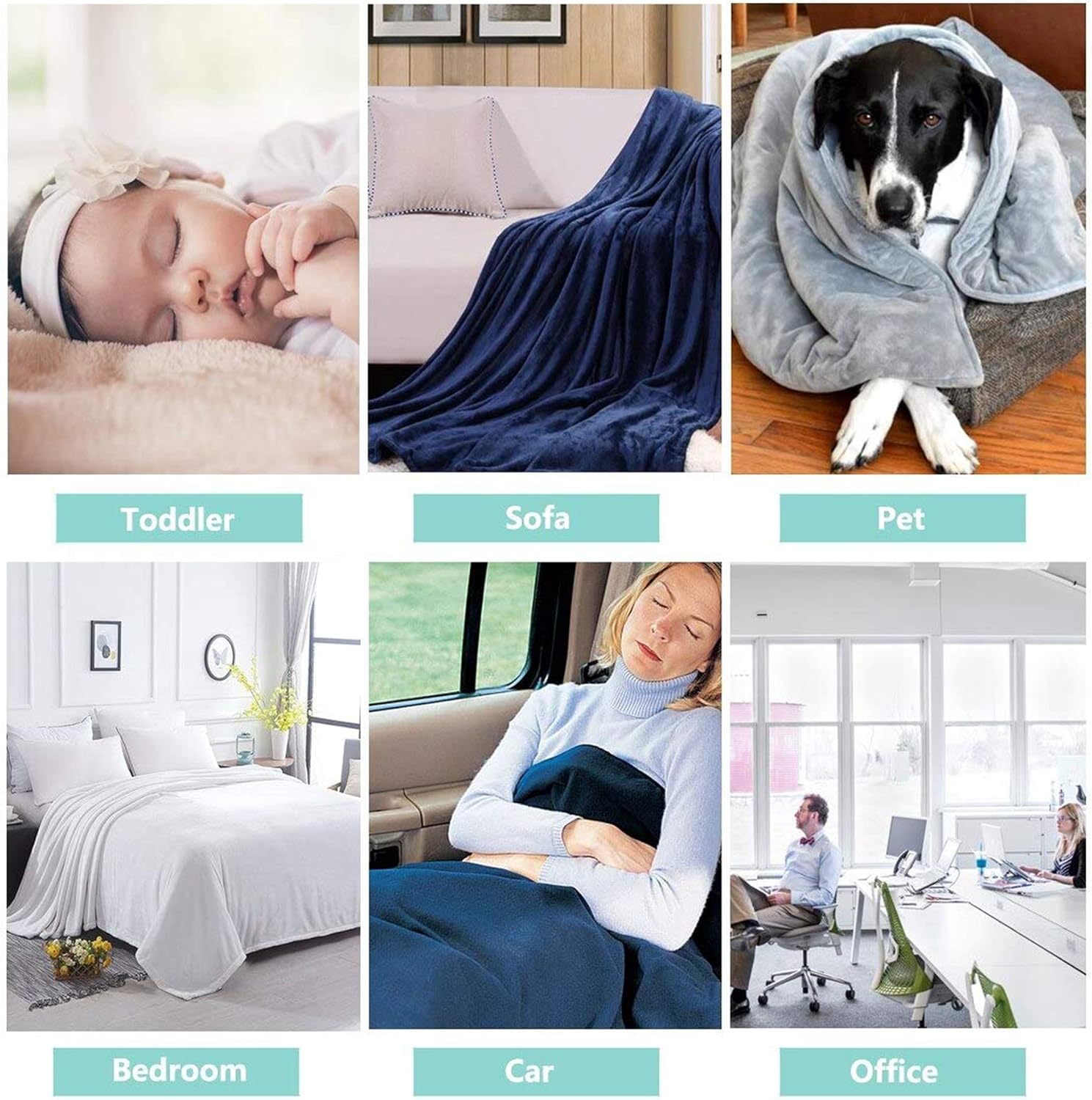 Manta Blublu de franela de forro polar para cama, manta ligera y acogedora de felpa para dormitorio, sala de estar, sofá