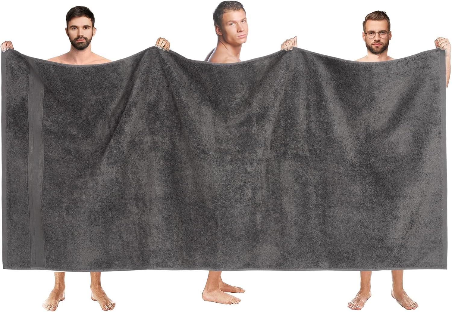 All Design – Toalla de baño extragrande, 100% algodón hilado en anillo, absorbente y de secado rápido, de calidad supersuave (2 unidades, 35 x 70