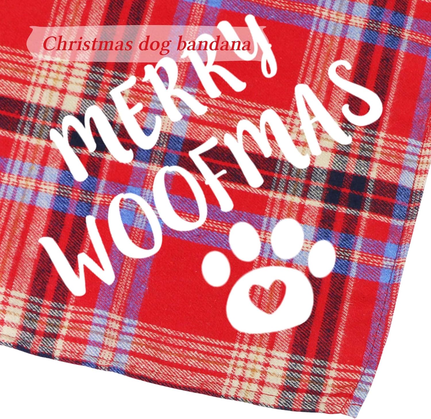 STMK Bandanas navideñas para perros, paquete de 6 bandanas para Halloween, Día de Acción de Gracias, Navidad, para perros pequeños, medianos y