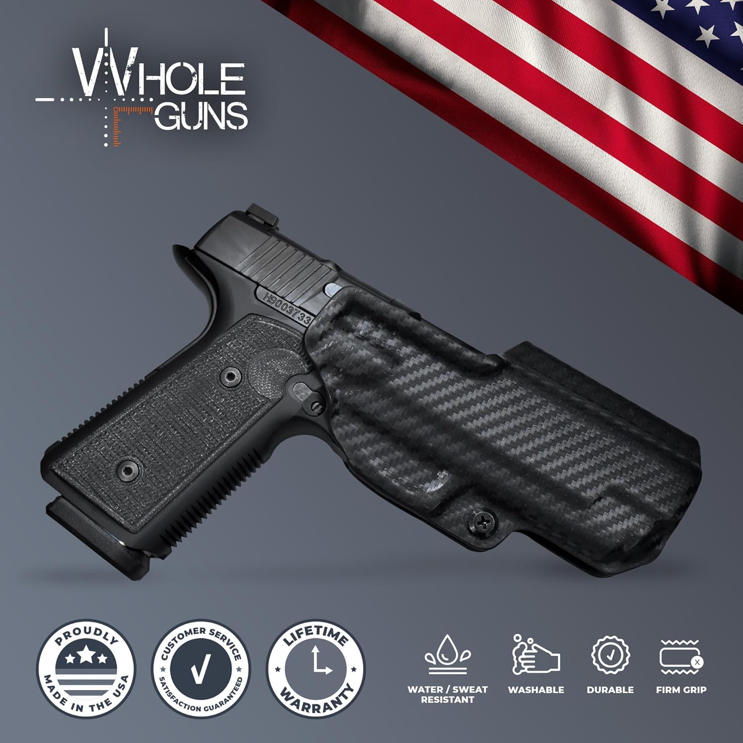 OWB Concealment IDPA – Outside The Waistband Holster – fits Sig P322