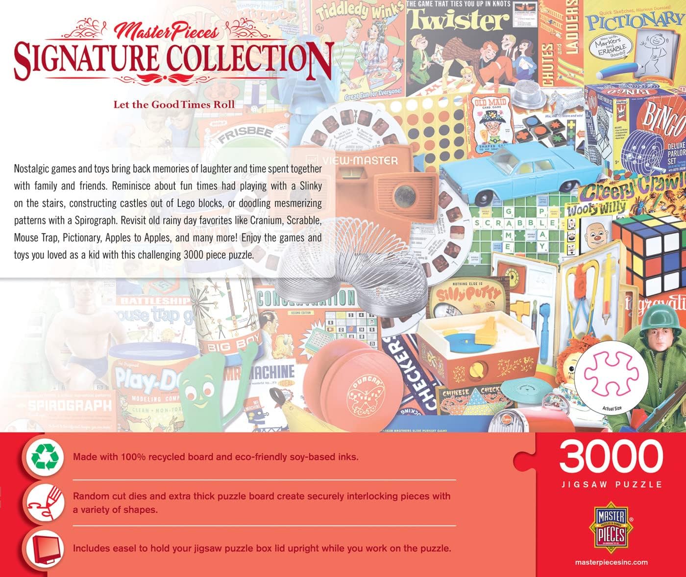 MasterPieces Rompecabezas de 3000 piezas para adultos, familia o niños, Let The Good Times Roll, 32 x 45 pulgadas
