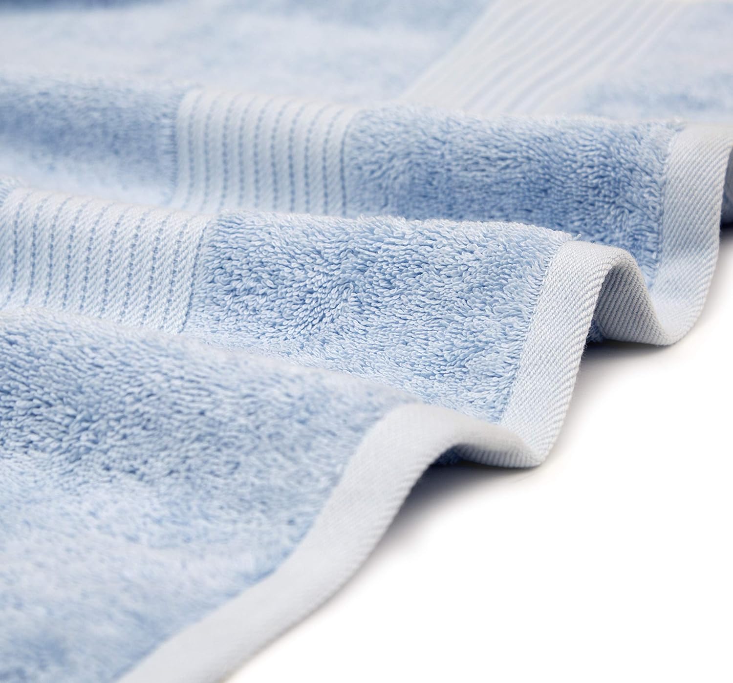 Toallas de baño de algodón de lujo Bliss – 34 x 56 pulgadas, toalla de baño extra grande de calidad premium – 650 GSM – Suave, absorbente