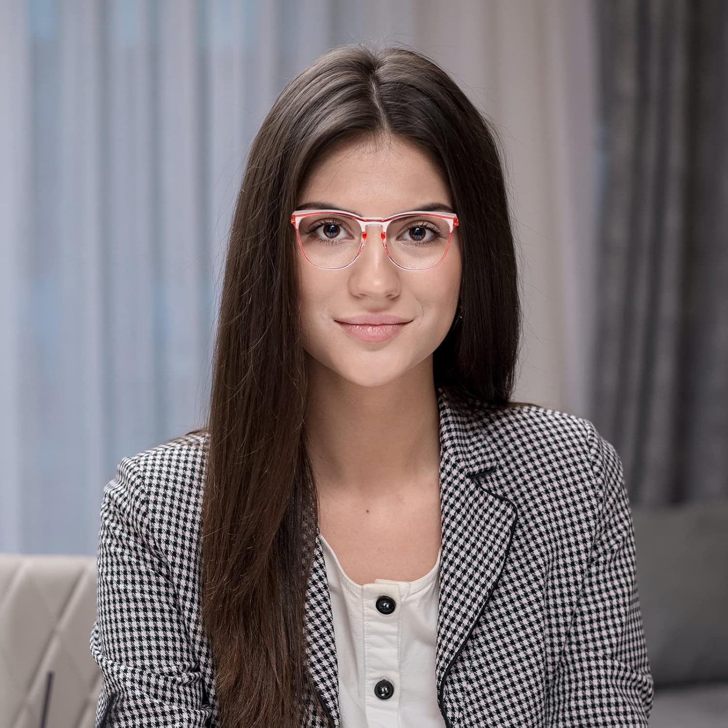 Gafas de seguridad para hombres, mujeres, enfermeras, antivaho y a la moda, cómodas, con escudos laterales, protección ocular para adultos