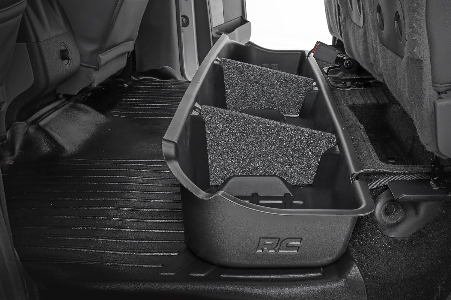 Rough Country Almacenamiento debajo del asiento personalizado para Ford F-150 2009-2014 – RC09241