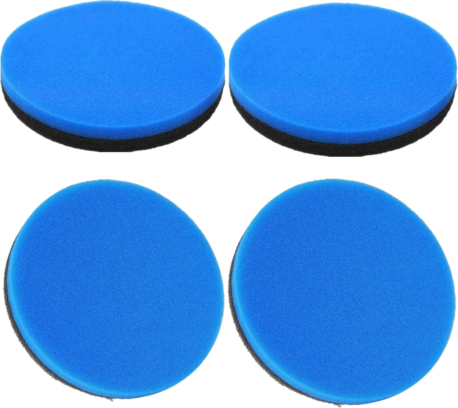 Paquete de 4 filtros de espuma de repuesto para aspiradoras Bissell Cleanview y PowerGlide Pet 9182, 2043, 2252, 2253, 2256, 2258, 2259, 2260, 2281,