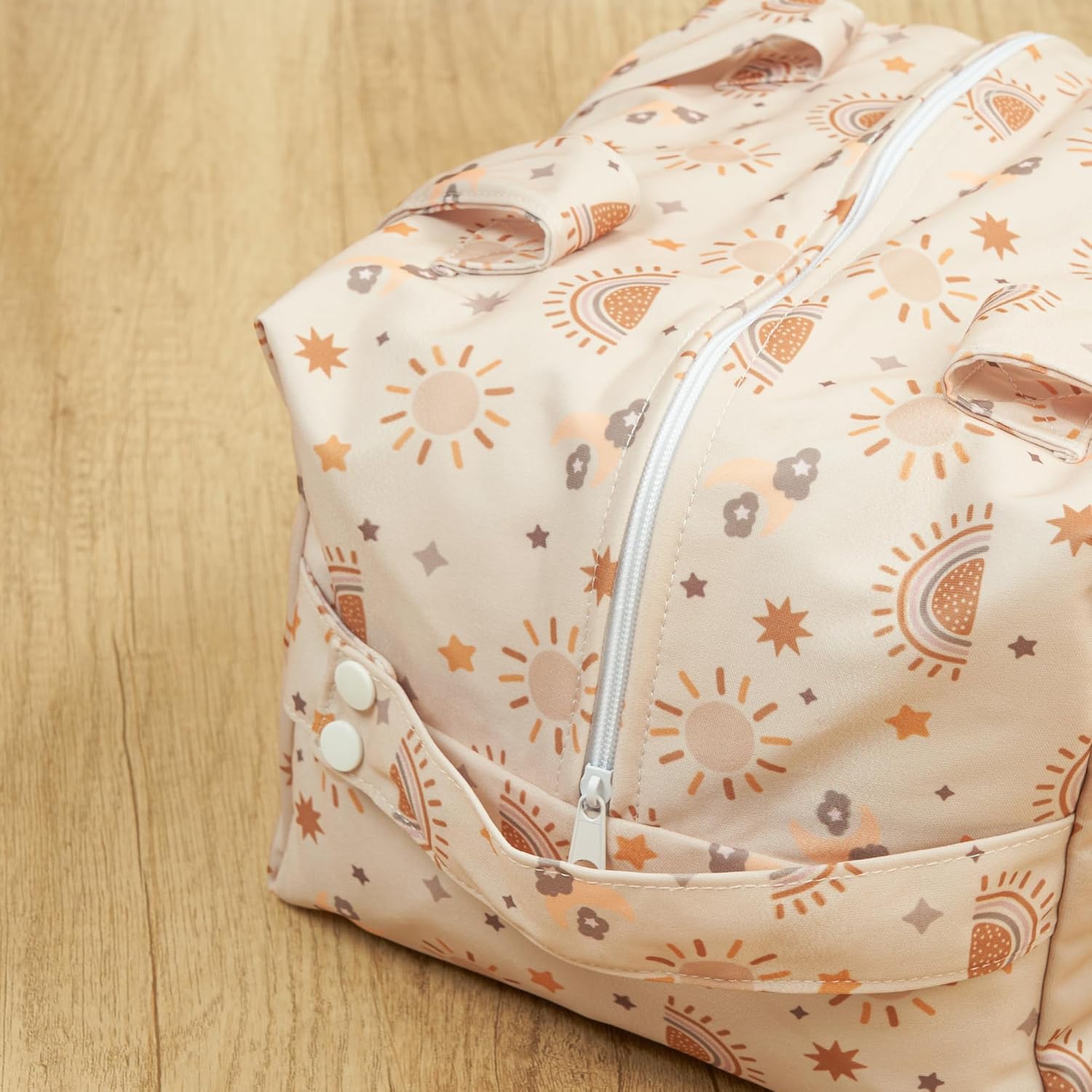 Bolsa de pañales para pañales húmedos y secos, bolsa organizadora de pañales, cápsula resistente al agua para bebé, bolsa de gimnasio, bolsa de