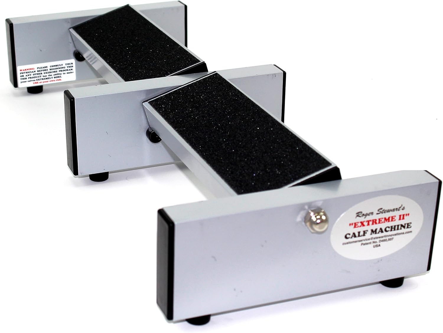 Extreme Calf Machine II – Plata (elevación de pantorrillas, estiramiento de pantorrillas)