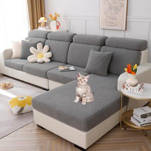 Fundas para sofá, fundas universales mágicas para sofá, fundas elásticas para sofá en forma de L para sofá seccional, funda para sofá de 3 cojines, Fundas para sofá, fundas universales mágicas para sofá, fundas elásticas para sofá en forma de L para sofá seccional, funda para sofá de 3 cojines,