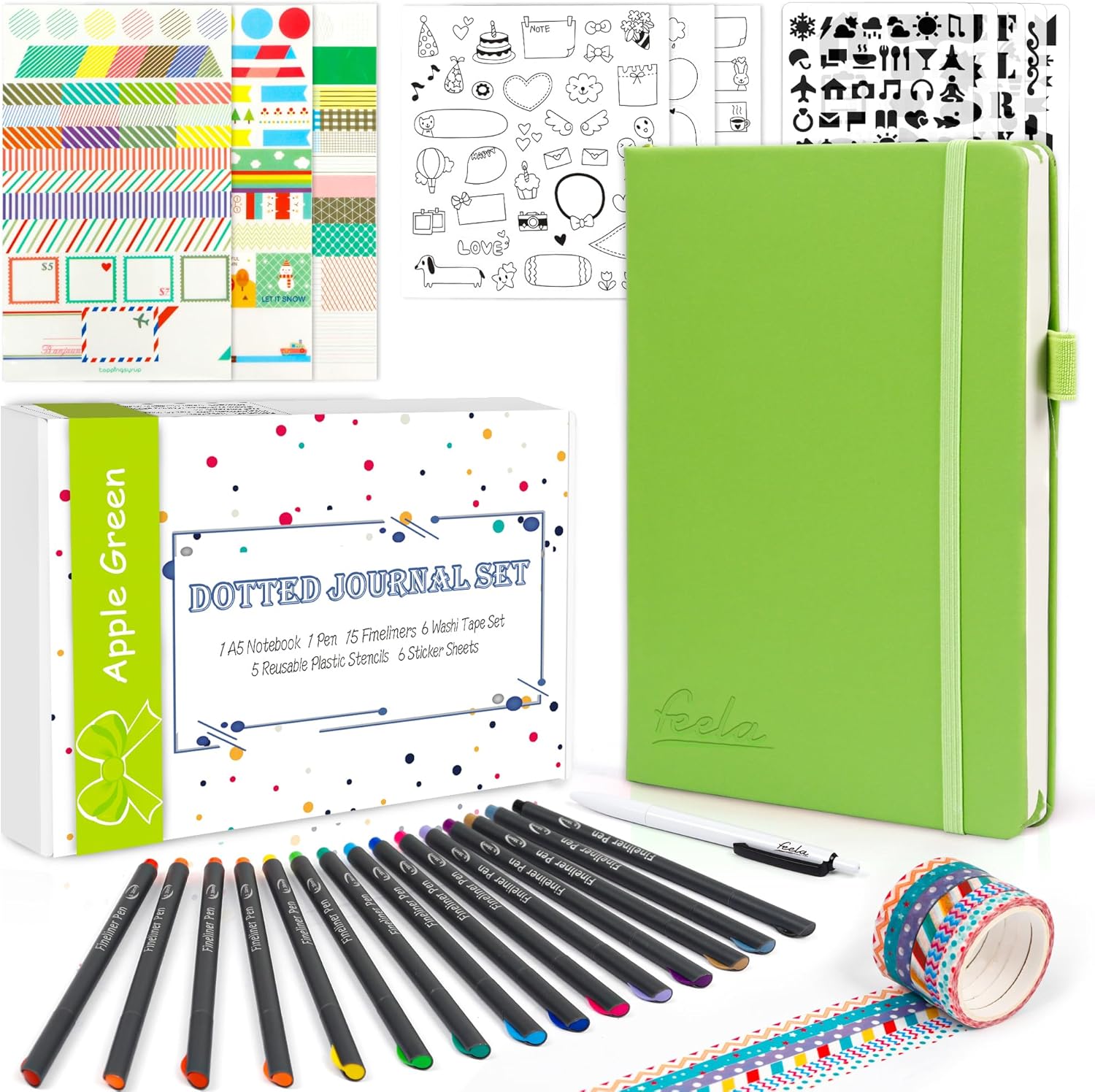 Serie de cuaderno de puntos Feela