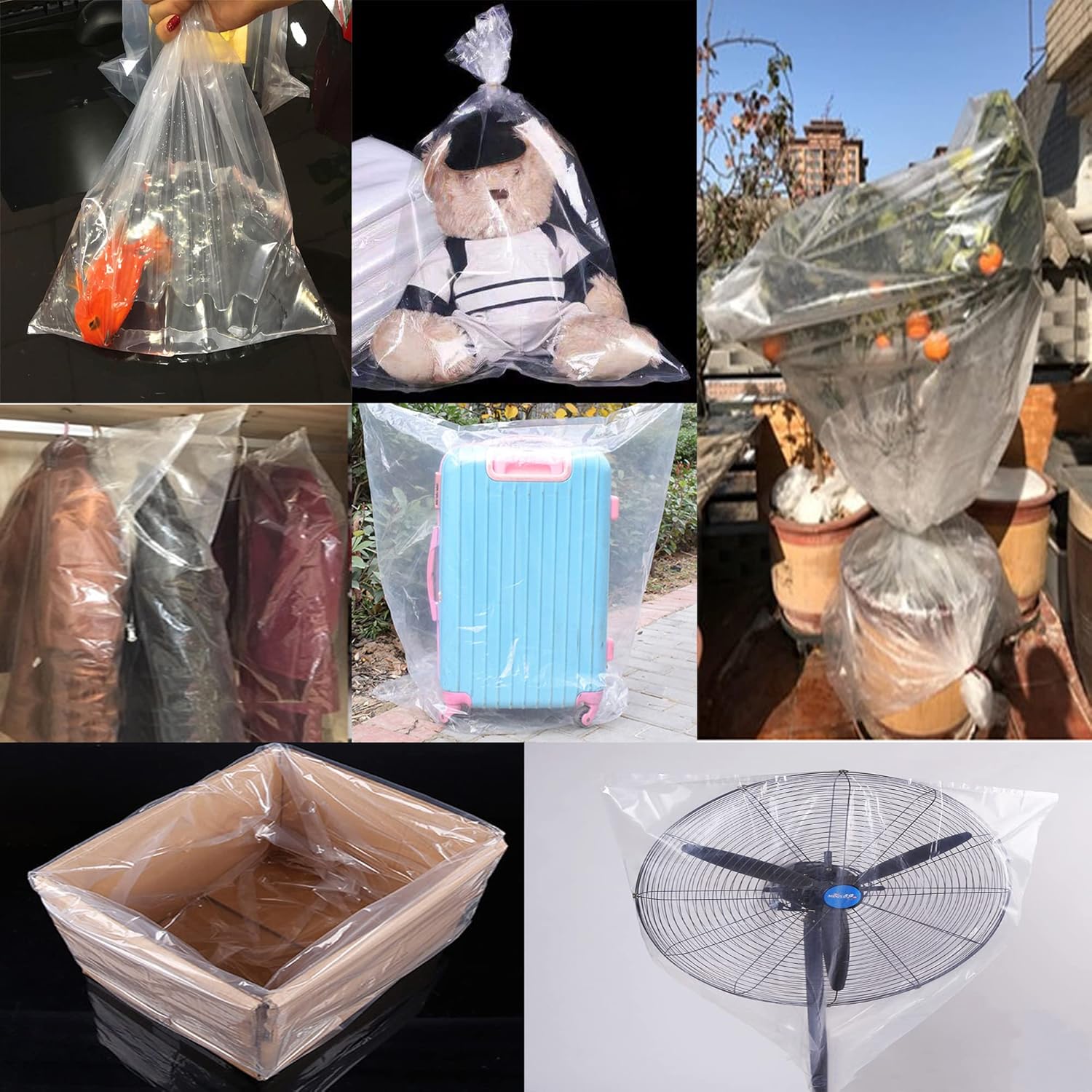 Bolsas de salmuera de pavo de grado alimenticio de 5 galones para marinar y salmuera, bolsas de almacenamiento multifuncionales extra resistentes a